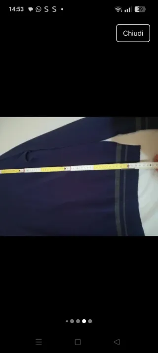 Maglioncino Calvin Klein viola e grigio