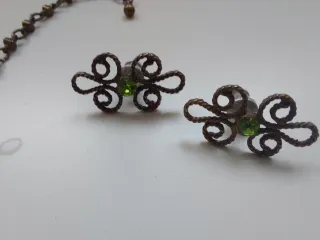 Conjunto Joyería Fiesta Verde