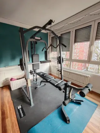 Máquina y banco Musculación Marcy 3100