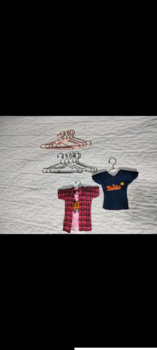 Percheros Ropa Muñecas de 30 cm tipo Blythe,Barbie