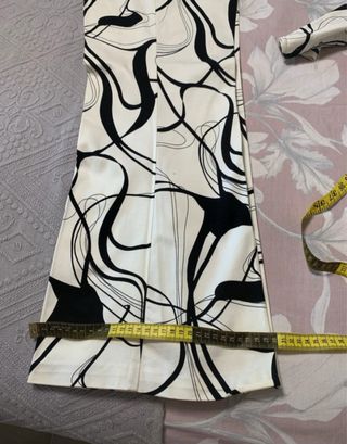 Traje de chaqueta y pantalón estampado