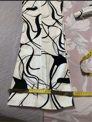 Traje de chaqueta y pantalón estampado