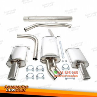 Sistema de escape TA Technix Duplex de acero inox