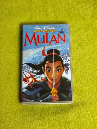 Película VHS Disney Mulan (Clásicos)
