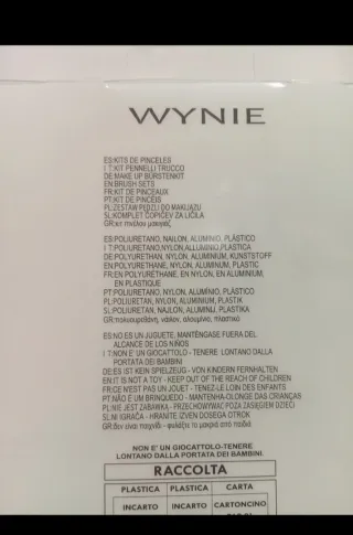 Set de brochas de maquillaje de Wynie