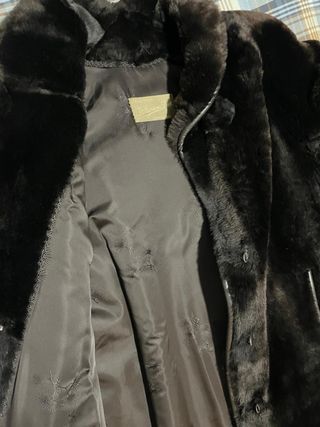 Abrigo Piel de Mouton Marrón