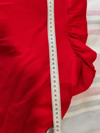 Conjunto falda pedrería manga codo