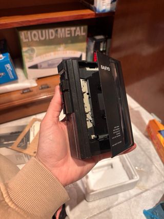 Grabadora Sanyo Mini Cassette