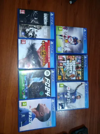 PS4 Pro 1TB Fortnite + 7 Juegos + 2mandos