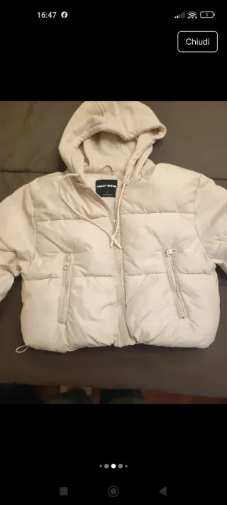 Bomber Tally Weijl corto donna beige S