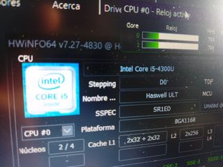 HP ELITEBOOK CORE I5 VPRO-8GB RAM-SSD 240GB-14"