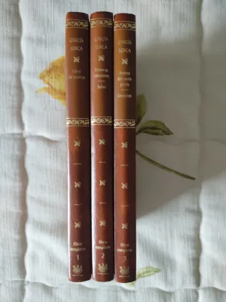 Pack libros de poemas de Federico García Lorca