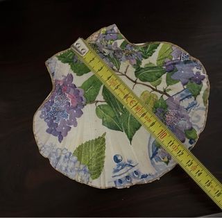 Saboneteira concha decorada