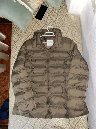 Chaqueta Denim Co verde oliva