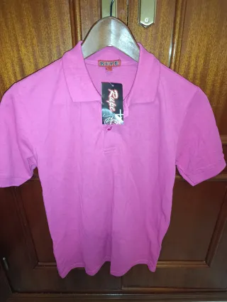 Polo niño RUPE Rosa fusia Talla 14