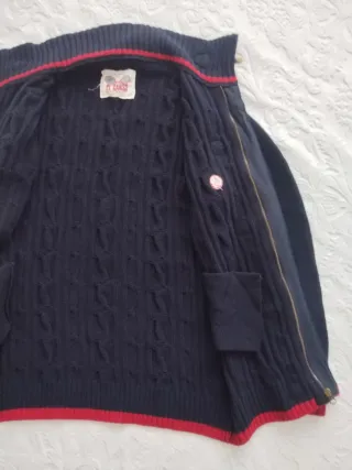 Chaqueta El Ganso hombre azul y rojo