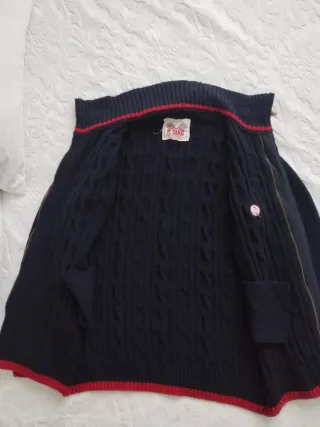 Chaqueta El Ganso hombre azul y rojo