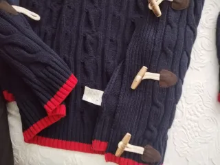 Chaqueta El Ganso hombre azul y rojo