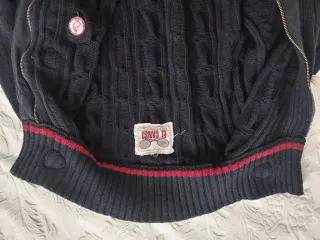 Chaqueta El Ganso hombre azul y rojo