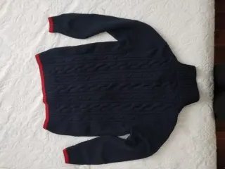 Chaqueta El Ganso hombre azul y rojo