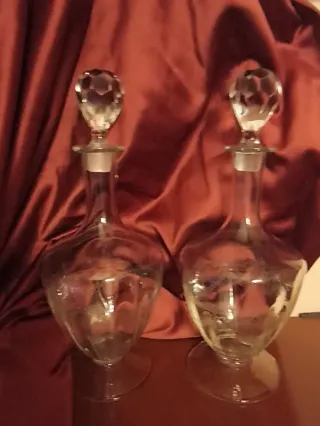 Coppia Decanter Stile Liberty