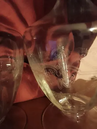 Coppia Decanter Stile Liberty