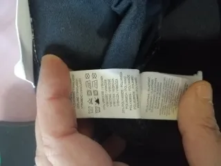 Falda negra talla 44