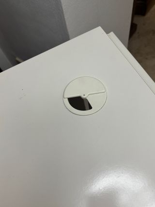 Mesa de brazos extensible blanca