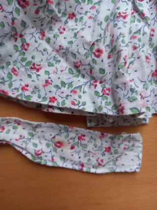 Vestito Mariquita Pérez ricamato anni '40