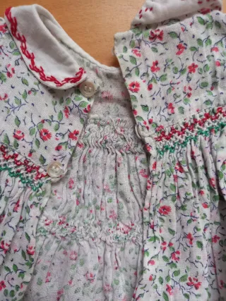 Vestito Mariquita Pérez ricamato anni '40