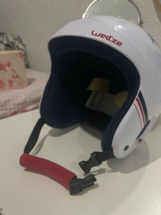 Casco de esquí Wed'ze blanco