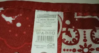 Coppia Asciugapiatti Rosso e Bianco