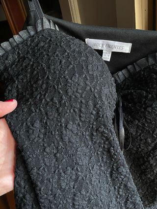 Top fiesta NOLY FUENTES negro