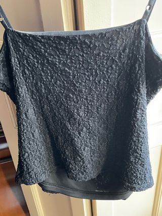 Top fiesta NOLY FUENTES negro