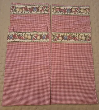 Par de cortinas nuevas 2x5€