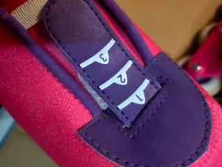 2 Pares Patines en Línea Niña Rosa/morado