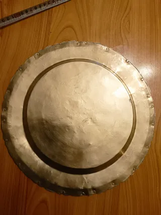 Bandeja Antigua latón Made Hong Kong