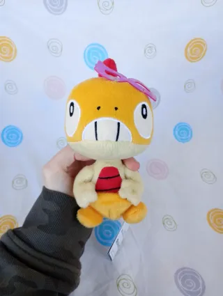 pokémon peluche do pokémon Scraggy da banpresto