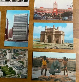 Lotto Cartoline USA & India