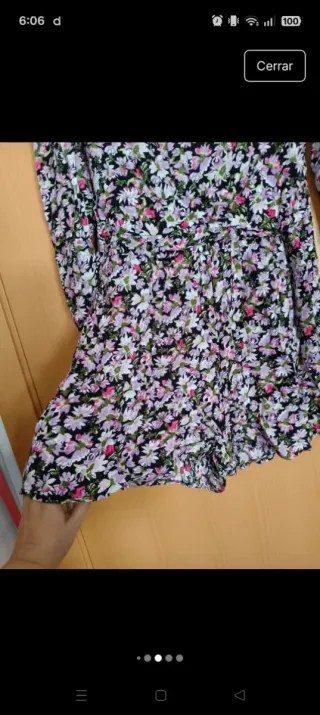 Mono corto estampado floral