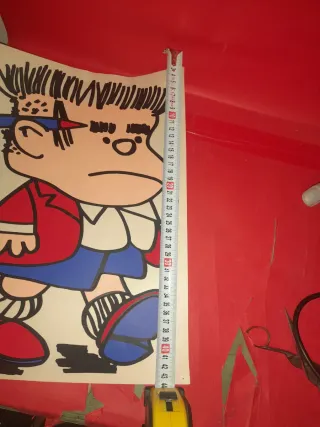 Póster personaje dibujo animado