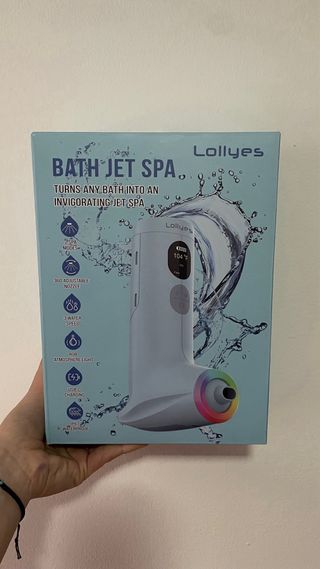 Spa de baño portátil azul