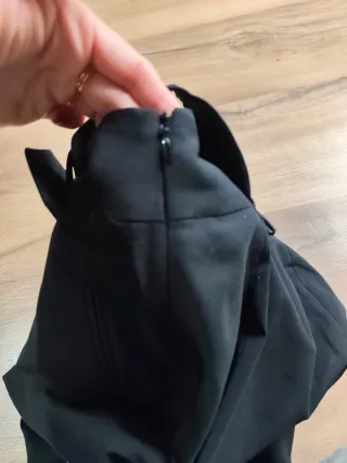 Falda Massimo Dutti Negra Talla S