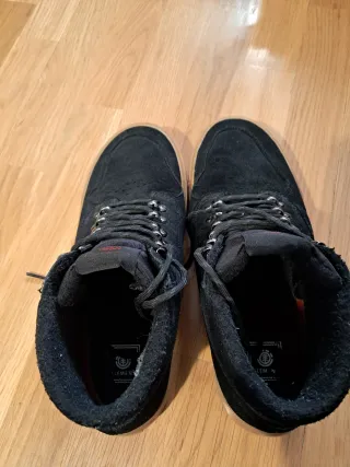 Zapatillas Element Topad C3 Mid Negras/Marrones