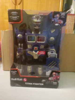 Juguete Robot Titan Fighter Roll Run