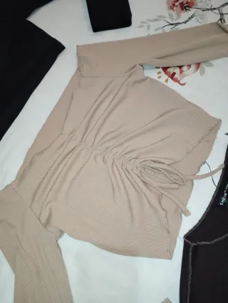 Conjunto 3 Tops Mujer Manga Larga