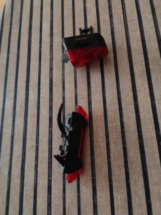 Luces LED USB Recargables para Bicycle las 2