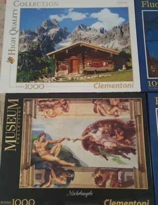 Lote Puzzles 1000, 1500, 2000, 3000 piezas