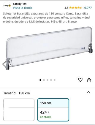 Barrera de Cama Safety 1st 150 cm