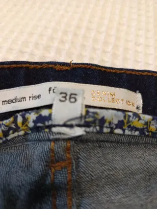 Pantalón vaquero mujer Denim Collection T 36